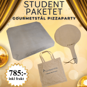Studentpaket Gourmetstål Light - pizza och bröd!