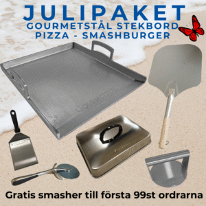 Julipaket! - Gourmetstål Stekbord, pizza, brödbak